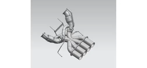 CGW 4-Outlet Sport Exhaust System