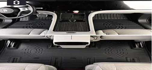 CheBang TPE Car Floor Mats Black Full Set