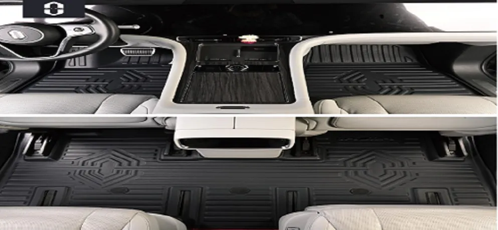 CheBang TPE Car Floor Mats Black Full Set