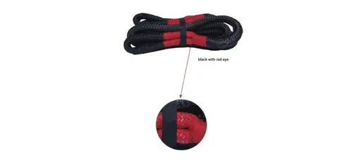 Froce X Black With Red Eye Recovery Tow Rope