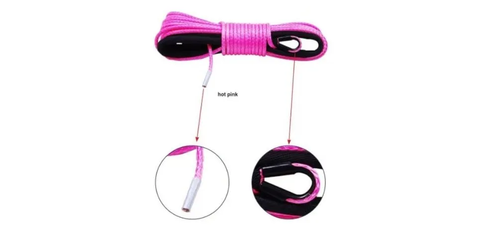 Froce X Pink Black Recovery Tow Rope