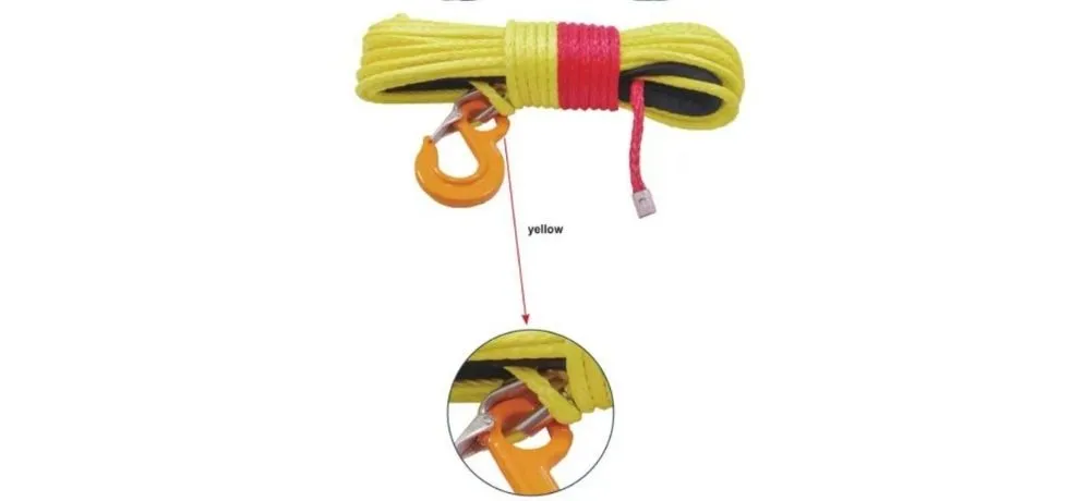 Froce X Yellow Green Black Recovery Tow Rope