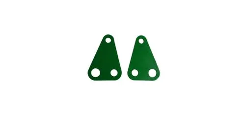 QAZZ Green Triangle Multi-Hole Antenna Bracket