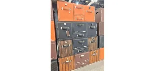 YUSHIFU Black Multi-Drawer Car Trunk Storage Box