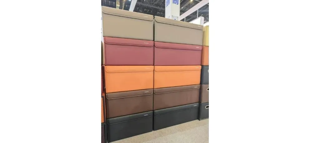YUSHIFU Khaki Multi-Size Car Trunk Storage Box
