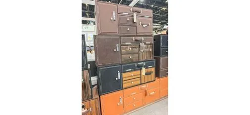 YUSHIFU Multi-door Drawer Password Car Trunk Storage Box