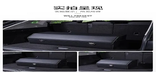 Zhimeizhuohang Black Car Trunk Storage Box