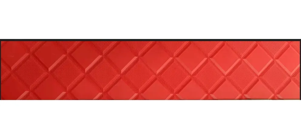 Ranmeng Roll Material - Red Greek Key
