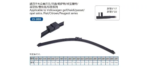 ZHIJIE Rear Wiper for Citroen Picasso