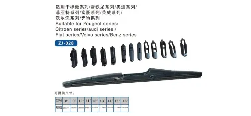 ZHIJIE Rear Wiper for Nissan Livina