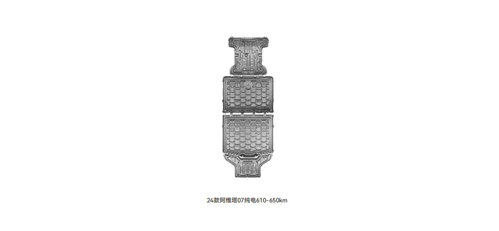 HEDUN Avatr 07 2024 Pure Electric 610-650KM Underbody Protection Plate