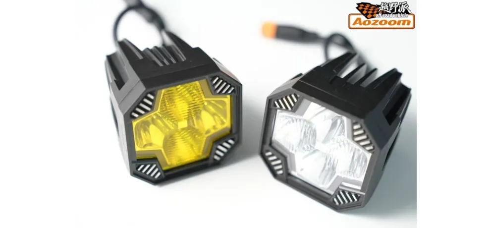 Aozoom Hexagonal LED Fog Light Dual Beam
