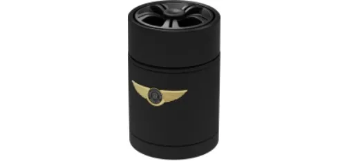 Portable In-Car Negative Ion Air Purifier All Black