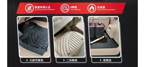 Custom Fit Car Floor Mats and Trunk Mats Eco-Friendly