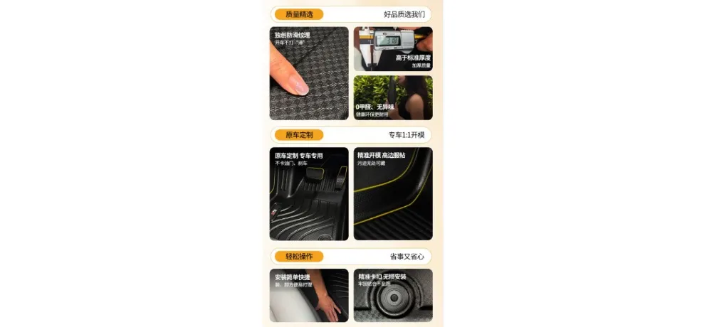 GA Eco-Friendly TPE Car Floor Mat
