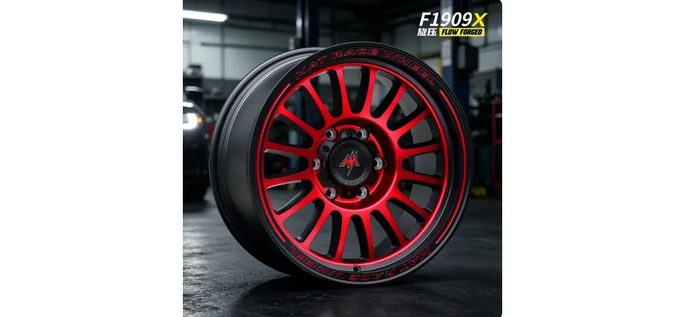 MAT Race Wheel F1909X Motorsport Alloy Wheel - Matte Black