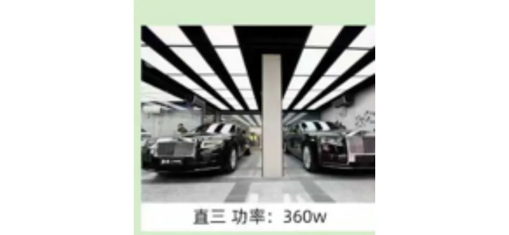 DENGBEIWANG Straight 3-Row LED Car Wash Light - 360W