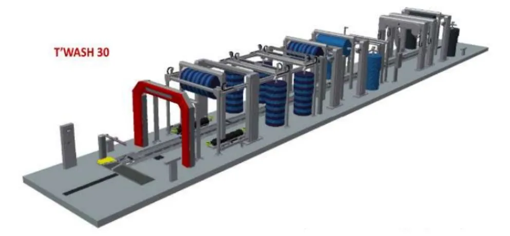 ISTOBAL T'WASH 30 Tunnel Car Wash Machine
