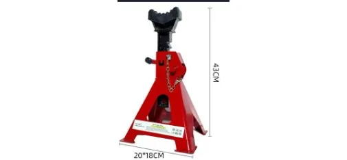 Shenghao 3T Car Jack Stand with Pin Lock - 43cm High Height
