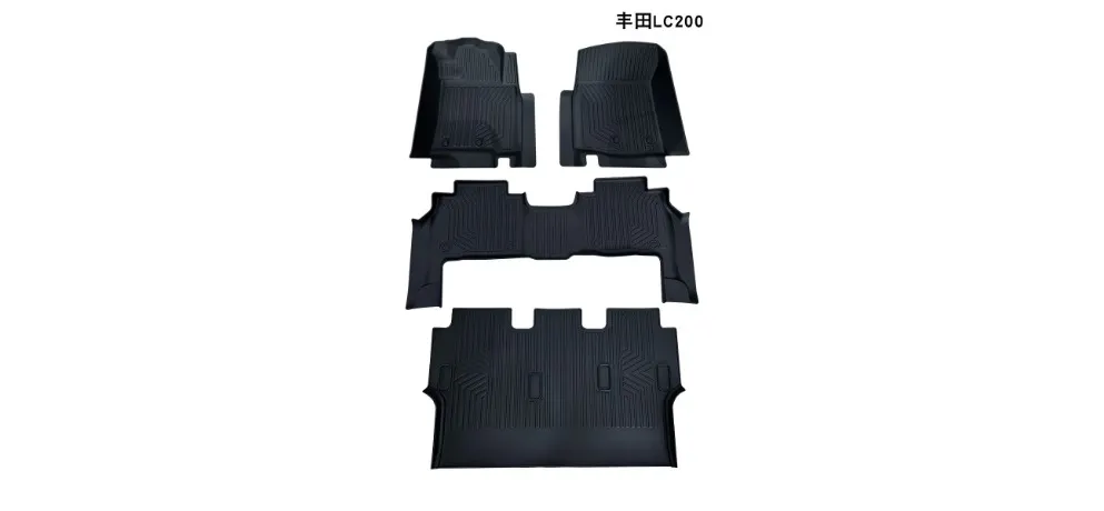 TPE 3D Molded Car Floor Mat for Toyota LC200