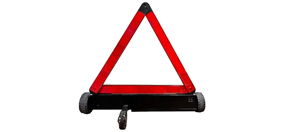 NUMENX Automatic Vehicle Warning Robot with Circular Bump Reflector