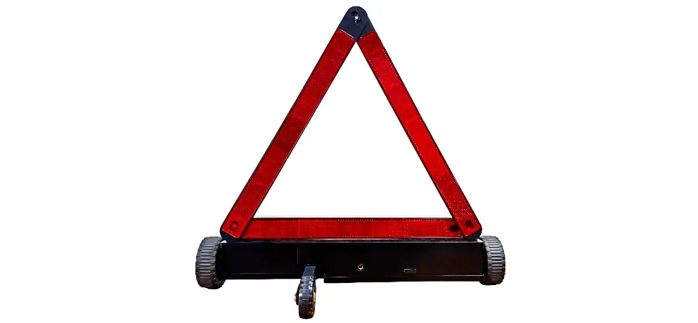 NUMENX Automatic Vehicle Warning Robot with Grid Dot Texture Reflector