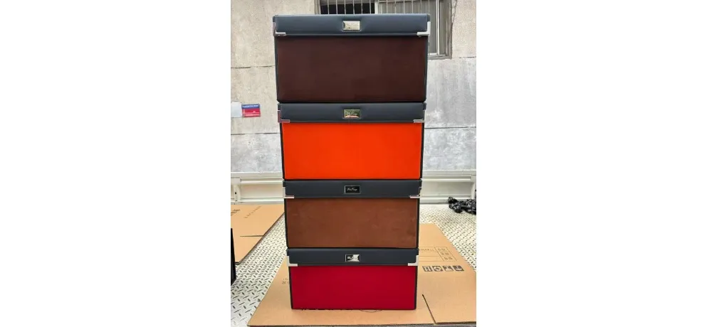 YUTONG Crocodile Embossed Trunk Storage Box