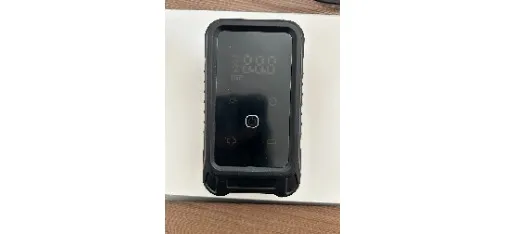 ZHONGKE Portable Car Air Pump and Power Bank Black