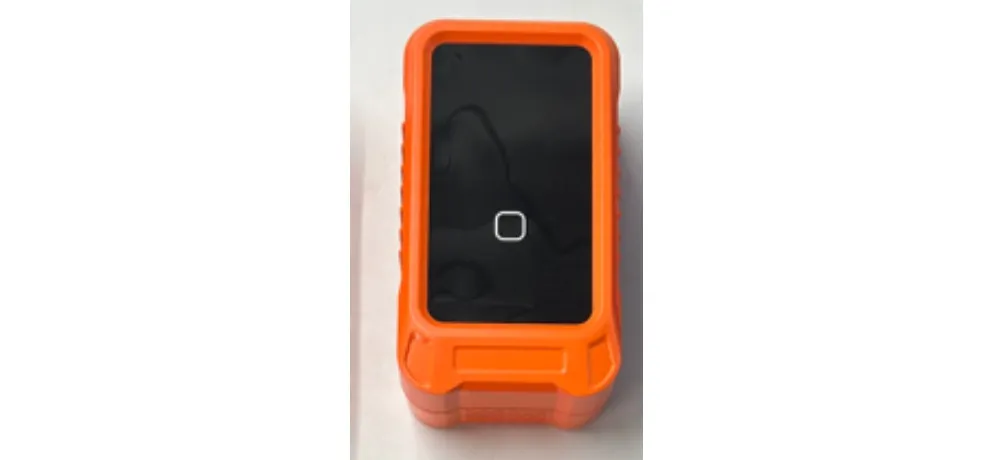 ZHONGKE Portable Car Air Pump and Power Bank Orange