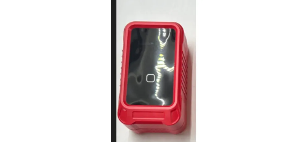 ZHONGKE Portable Car Air Pump and Power Bank Red