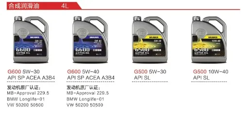 BRABUS G600 and G500 Synthetic Lubricant Series