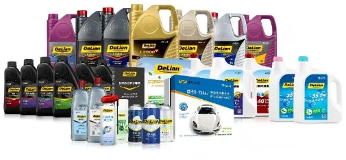 DeLian Motor Oil Coolant and Brake Fluid Product Line