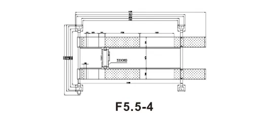 Four Post Car Lift F5.5-4