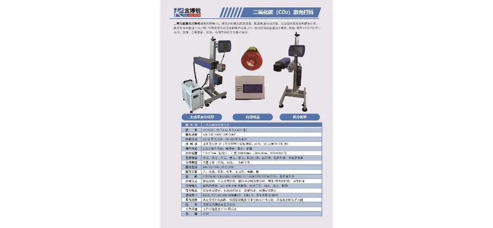 JING-BOREA CO2 Laser Marking Machine