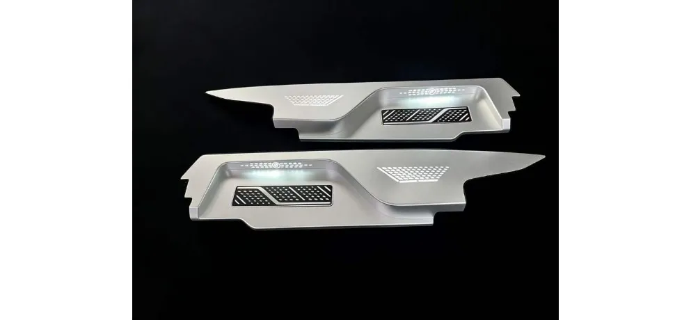 LED Light Aluminum Alloy Car Running Board