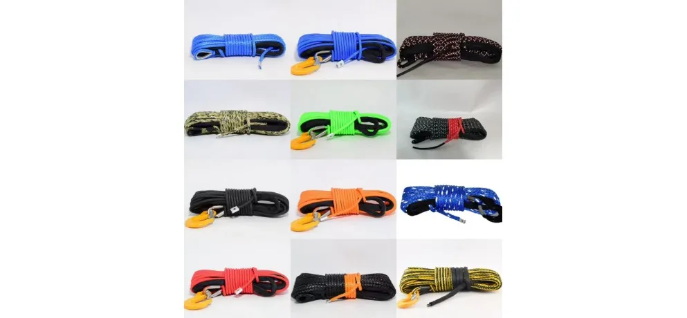 Off-Road Kinetic Recovery Rope 30T Gray Tow Strap