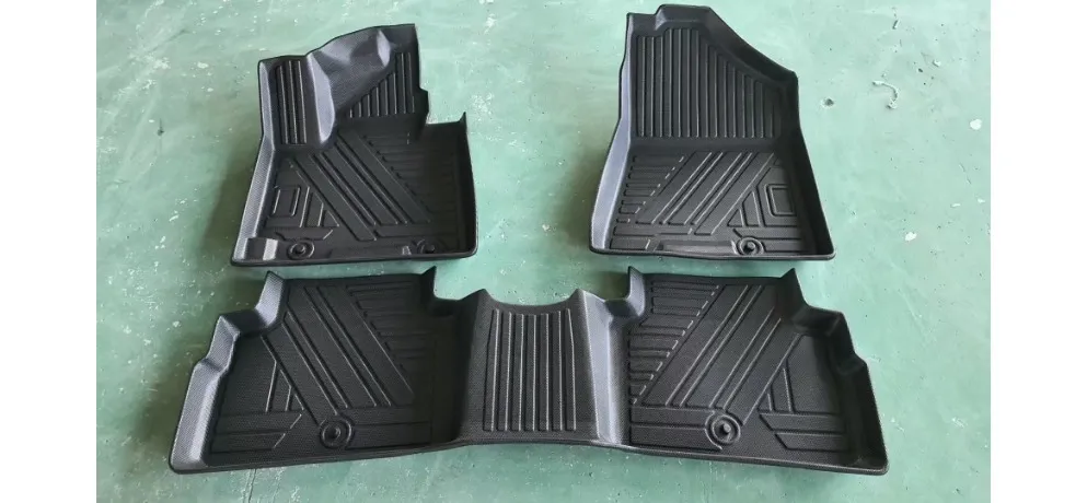TPE Car Floor Mat - Diamond Pattern
