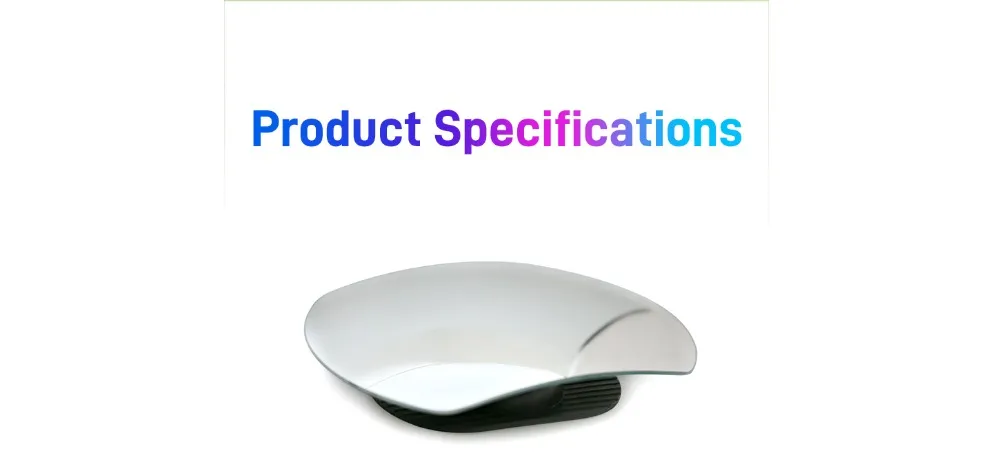Wide-Angle Curved Truck Blind Spot Mirror