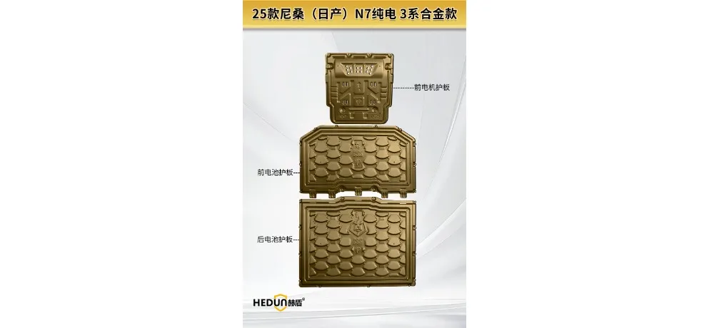 Hedun Heavy-Duty Manganese Steel Motor Shield Plate