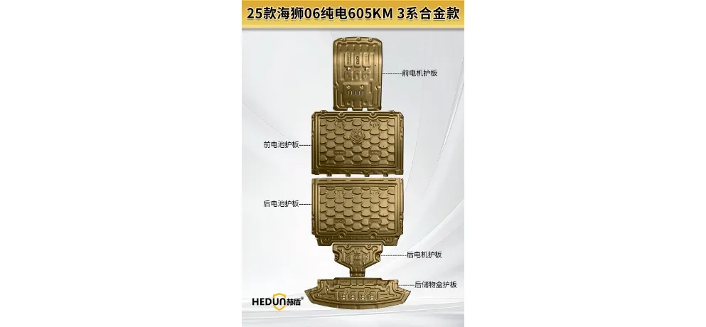 Hedun Three-Electric System Guard Plate for EVs