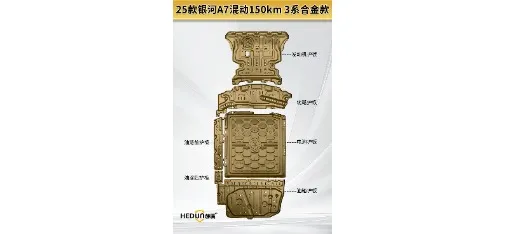 Hedun Ultra-Light Magnesium Alloy Chassis Armor