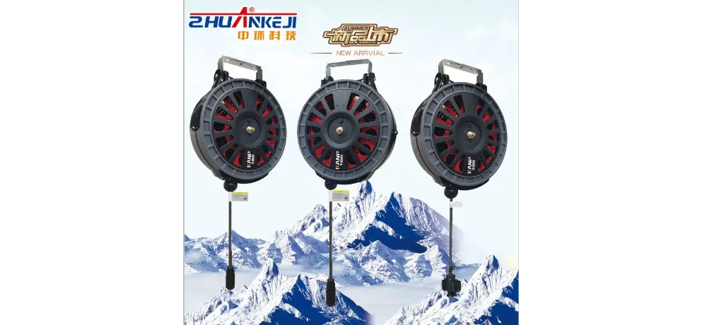 Zhonghuan Auto-Retractable Water Hose Reel for Car Wash
