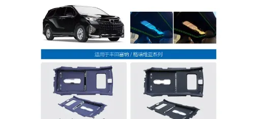 Huafeng Roof Light and Headliner Height Increase Kit