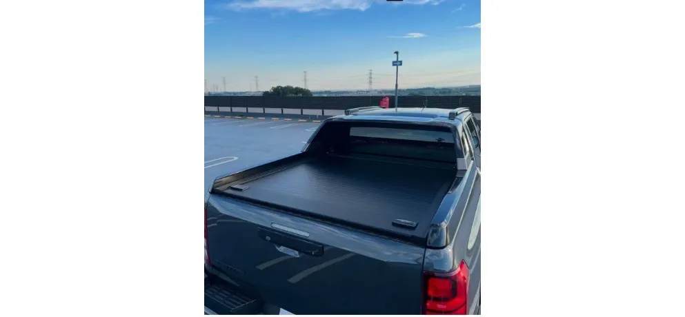 Kabosi Roll-Up Tonneau Cover Manual Dual-Lock Secure System