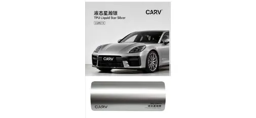 Kafu TPU Color Wrap Liquid Star Silver CGM074