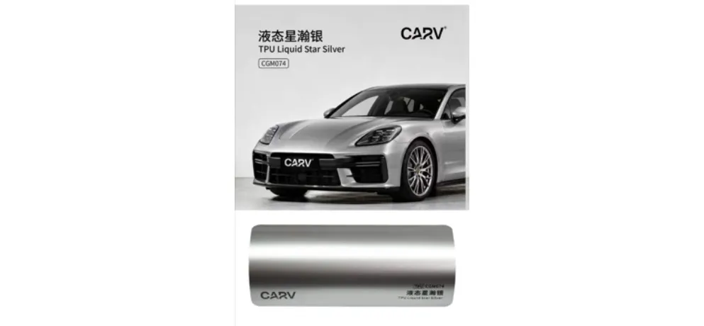 Kafu TPU Color Wrap Liquid Star Silver CGM074