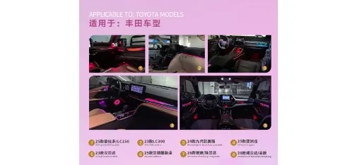 Pangdenglai Business Vehicle Car Interior Ambient Lighting