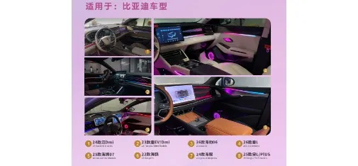 Pangdenglai BYD Series Car Interior Ambient Lighting
