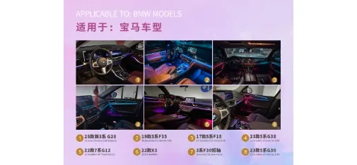 Pangdenglai New Mold Car Interior Ambient Lighting