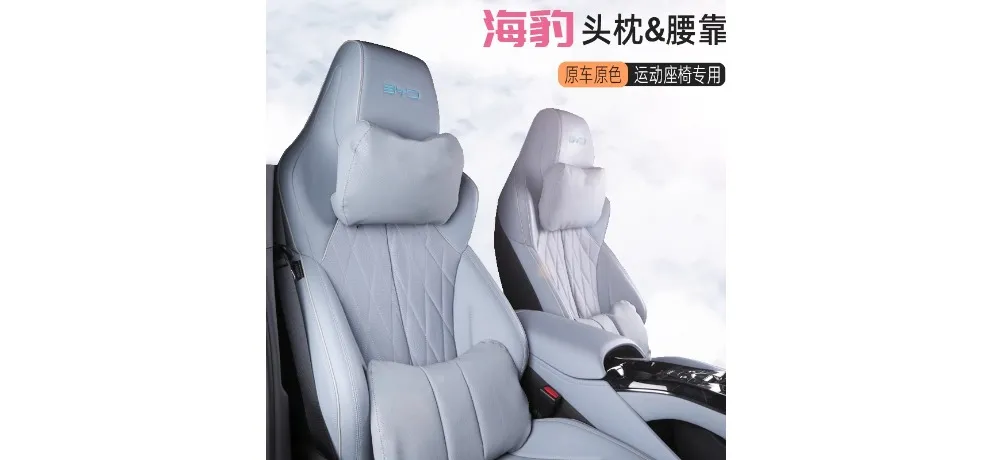 BYD Seal Headrest and Lumbar Support for Sport Seats